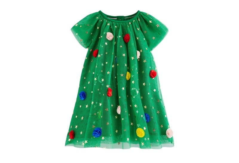 holiday tulle dress